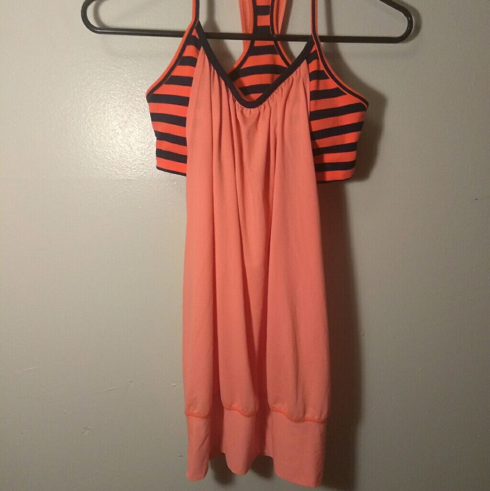 Lululemon workout padded bra+tanktop.